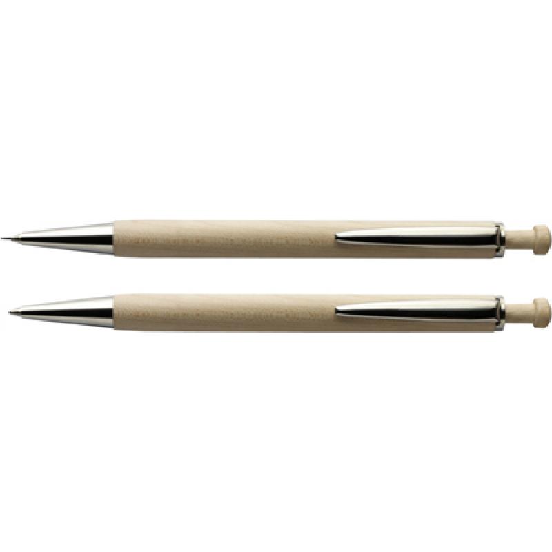 Image of Wooden pen set