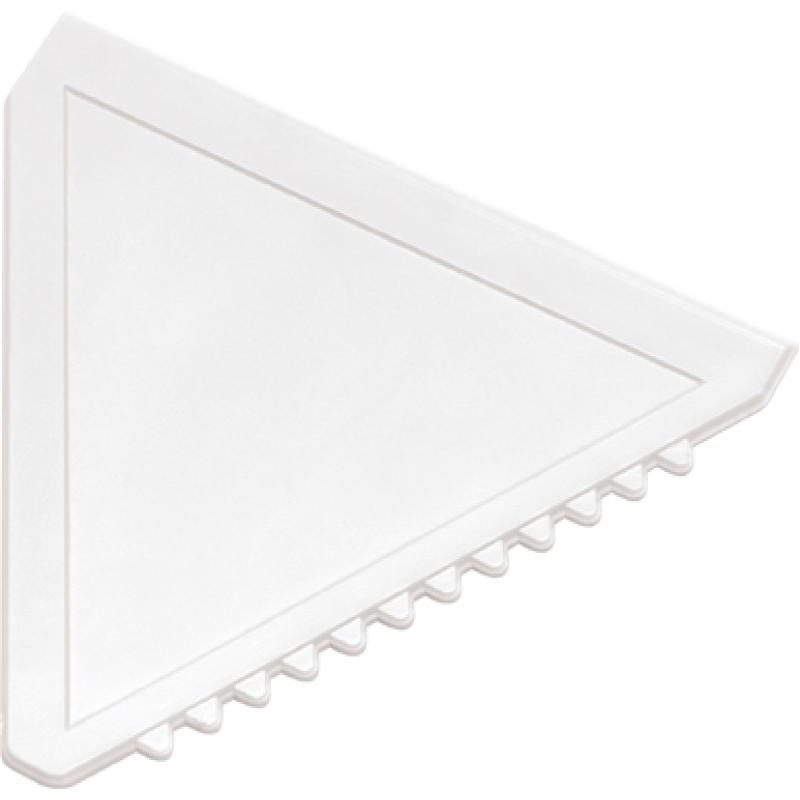 Image of Triangular plastic ice scraper