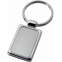 Image of Sergio rectangular metal keychain