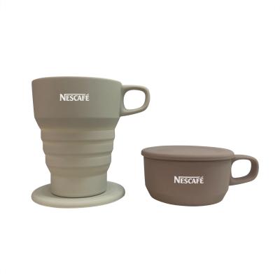 Image of Collapsible Mug with Lid