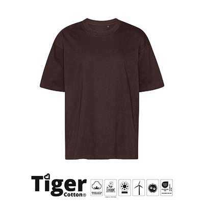 Image of Neutral Tiger Organic in Conversion Oversize T-Shirt